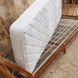 Rattan bed bench