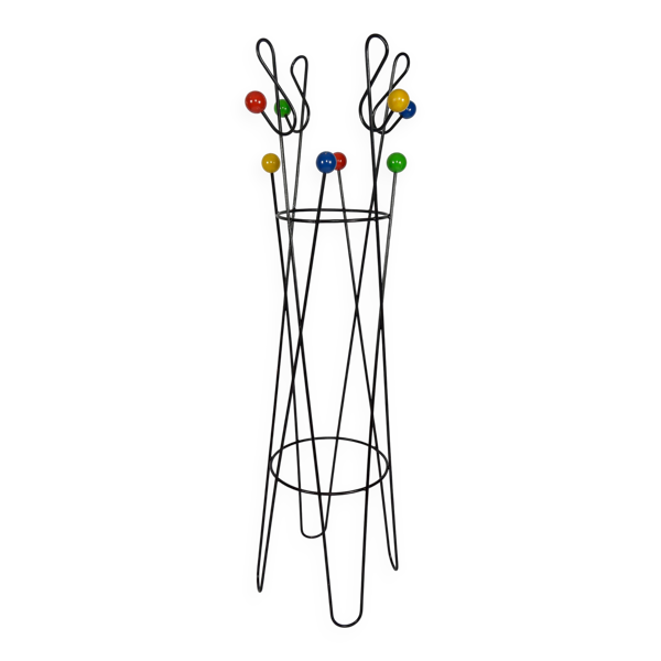 Porte-manteau « Clé de sol », par Roger Féraud, circa 1950