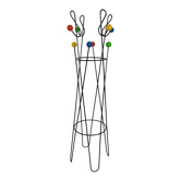 Porte-manteau « Clé de sol », par Roger Féraud, circa 1950