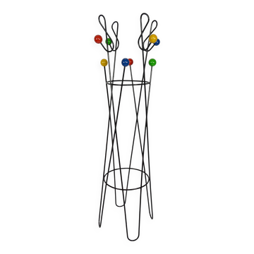 Porte-manteau « Clé de sol », par Roger Féraud, circa 1950