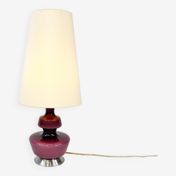 Lampe de table danoise du milieu du siècle par Holmegaard, 1960s