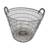 Old zinc basket