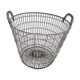 Old zinc basket