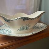 Clairefontaine ironstone gravy boat