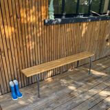 Vintage school bench