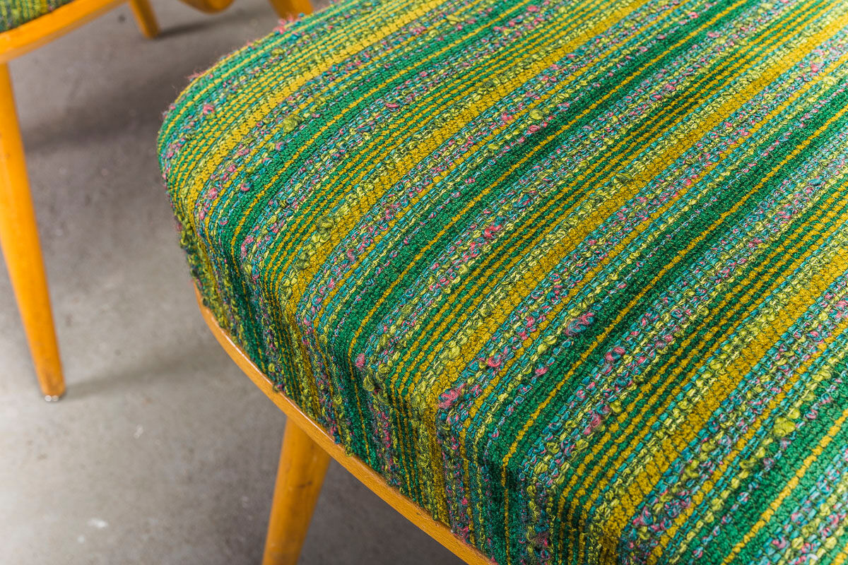 German Beech Armchairs from Casala, 1950s, set of 6
