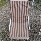 Vintage metal garden chairs