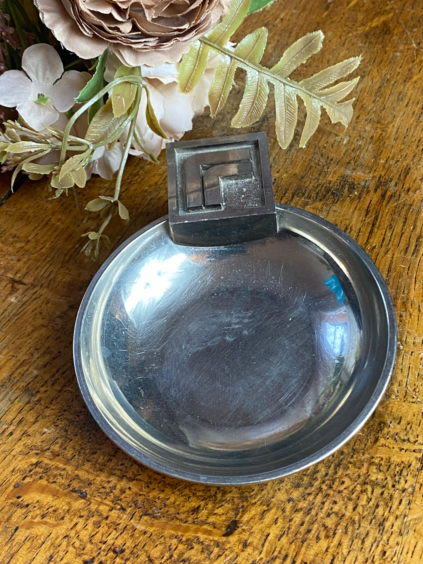 Silver-plated tastevin
