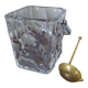 Sèvres crystal ice bucket year 1970