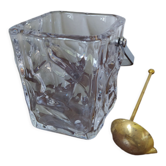 Sèvres crystal ice bucket year 1970