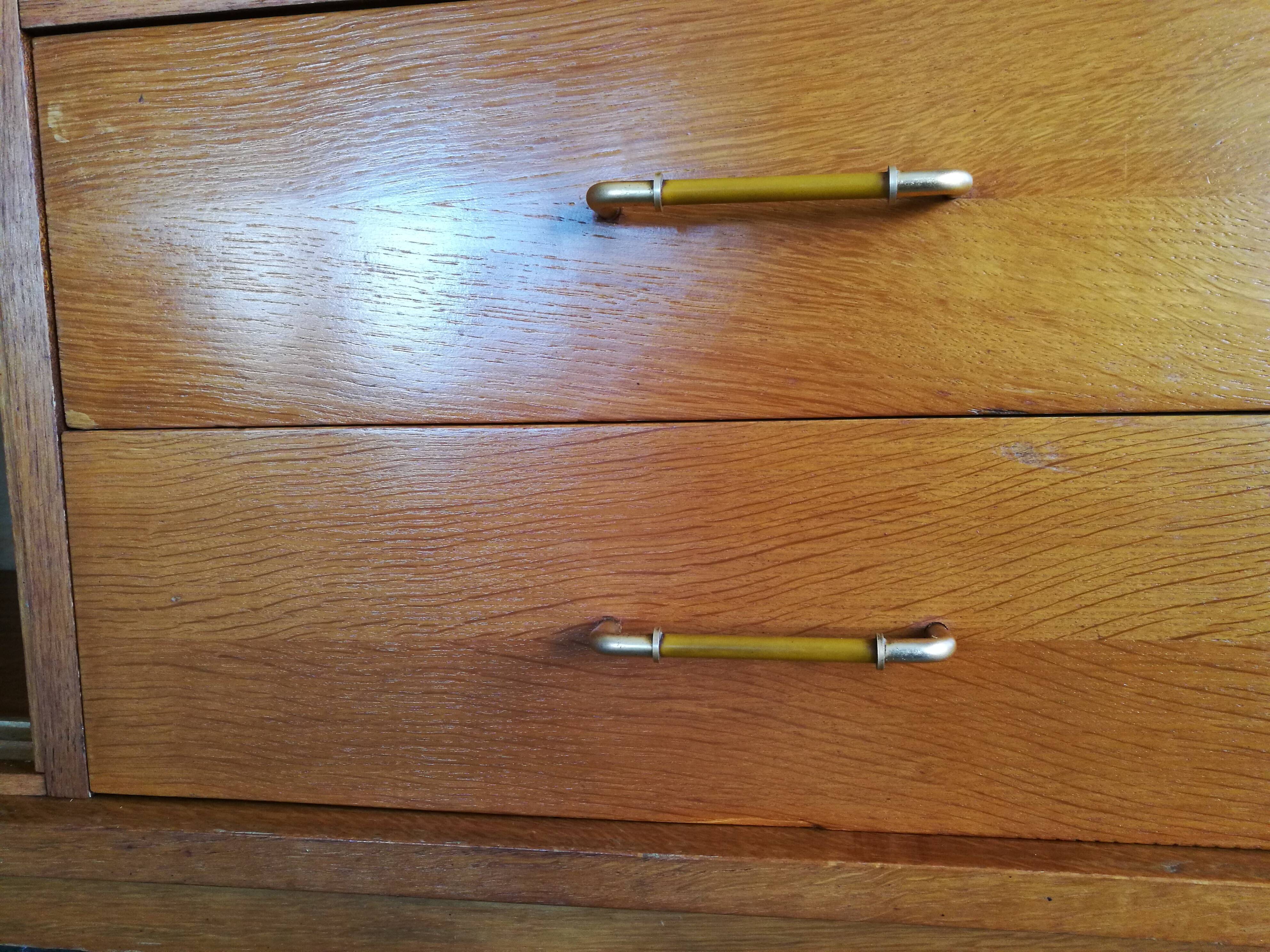 Sideboard vintage of the 50s in light oak