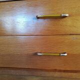 Sideboard vintage of the 50s in light oak