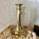 Golden copper candle holder with Belle Epoque pusher