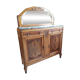 Art Deco sideboard on marble