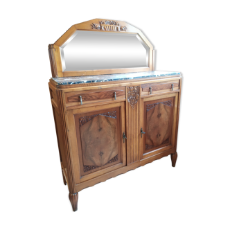 Art Deco sideboard on marble