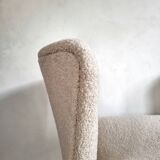 Chaise 70s bouclette