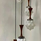 Lustre mid century de Reggiani, Italie, circa 1965