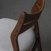 Set of 4 dining chairs ‘model 310’ by Erik Buch for Chr. Christensens Møbelfabrik, Danish design, 60