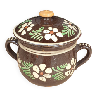 Soupière 2.7 l avec couvercle en porcelaine Bohémienne