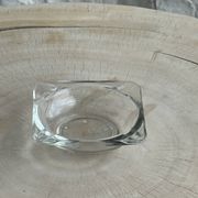 Small square ashtray Duralex Saint Gobain France