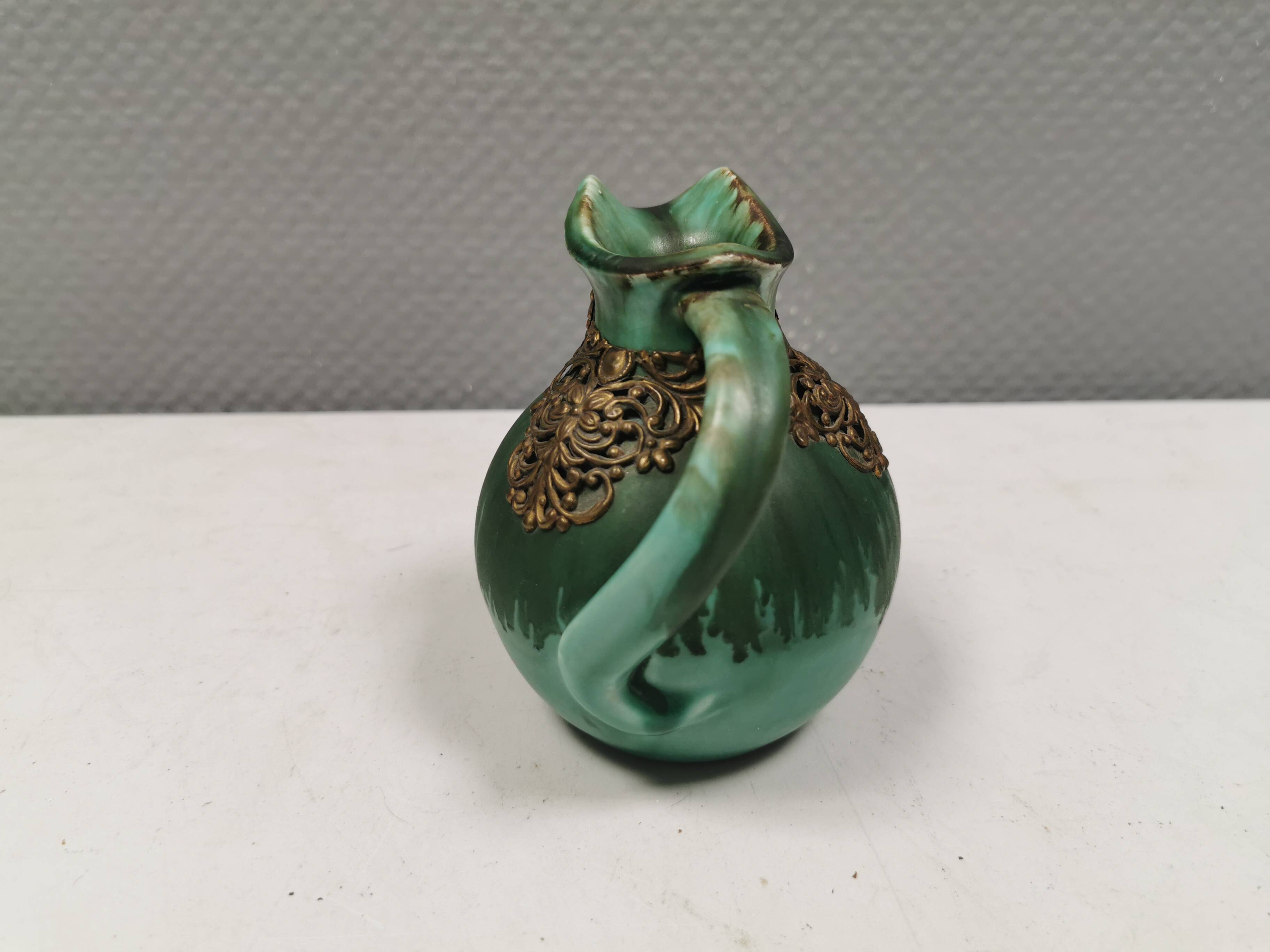 Ceramic jug/vase, designed by Jens Christian Jensen Denmark 1930s (CJ)