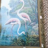 Tableau pastel ancien