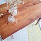 Antique wooden farmhouse table - drawer