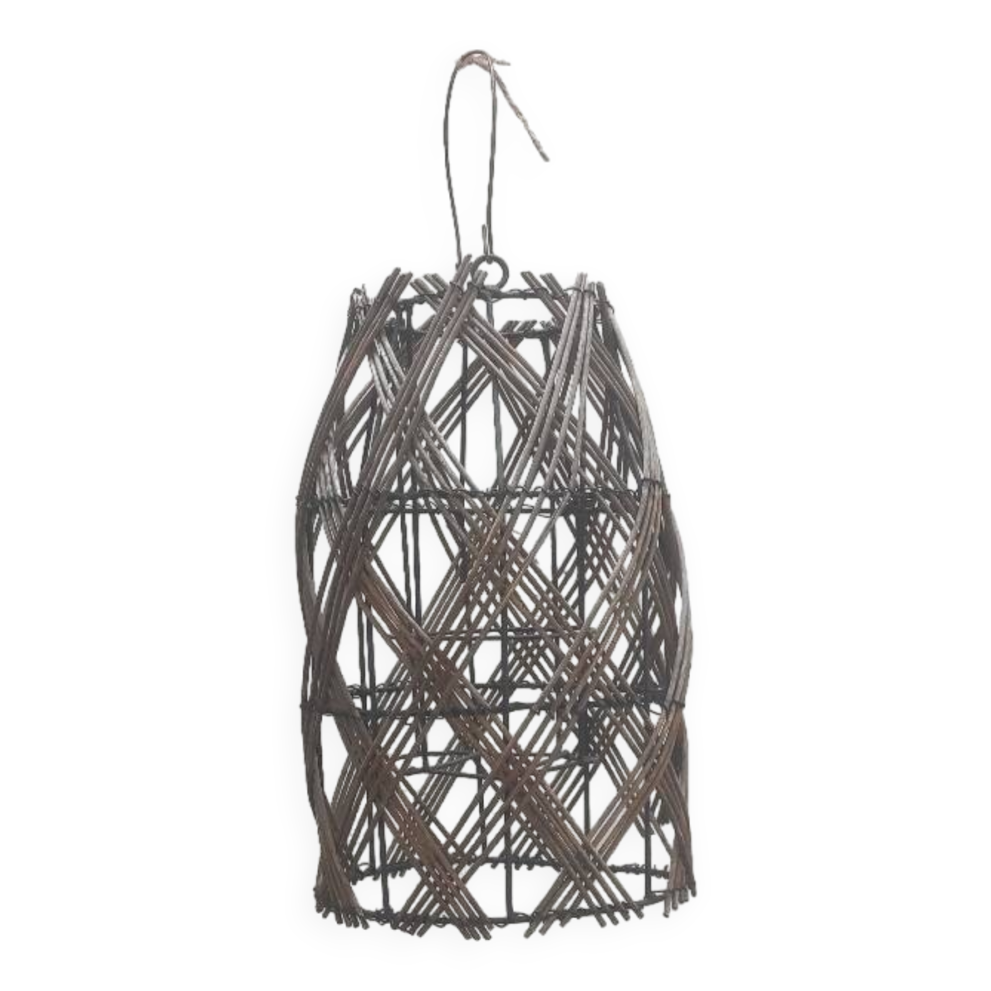 Rattan pendant light