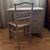 Desk and chair