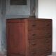 Commode vintage, commode bois reconstruction, meuble de rangement