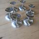 6 antique stainless steel ice cream cups Remy Letang