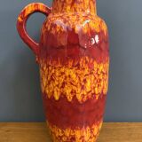 Ceramic flame vase by Scheurich Germany model 420-37