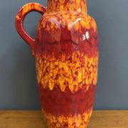 Ceramic flame vase by Scheurich Germany model 420-37