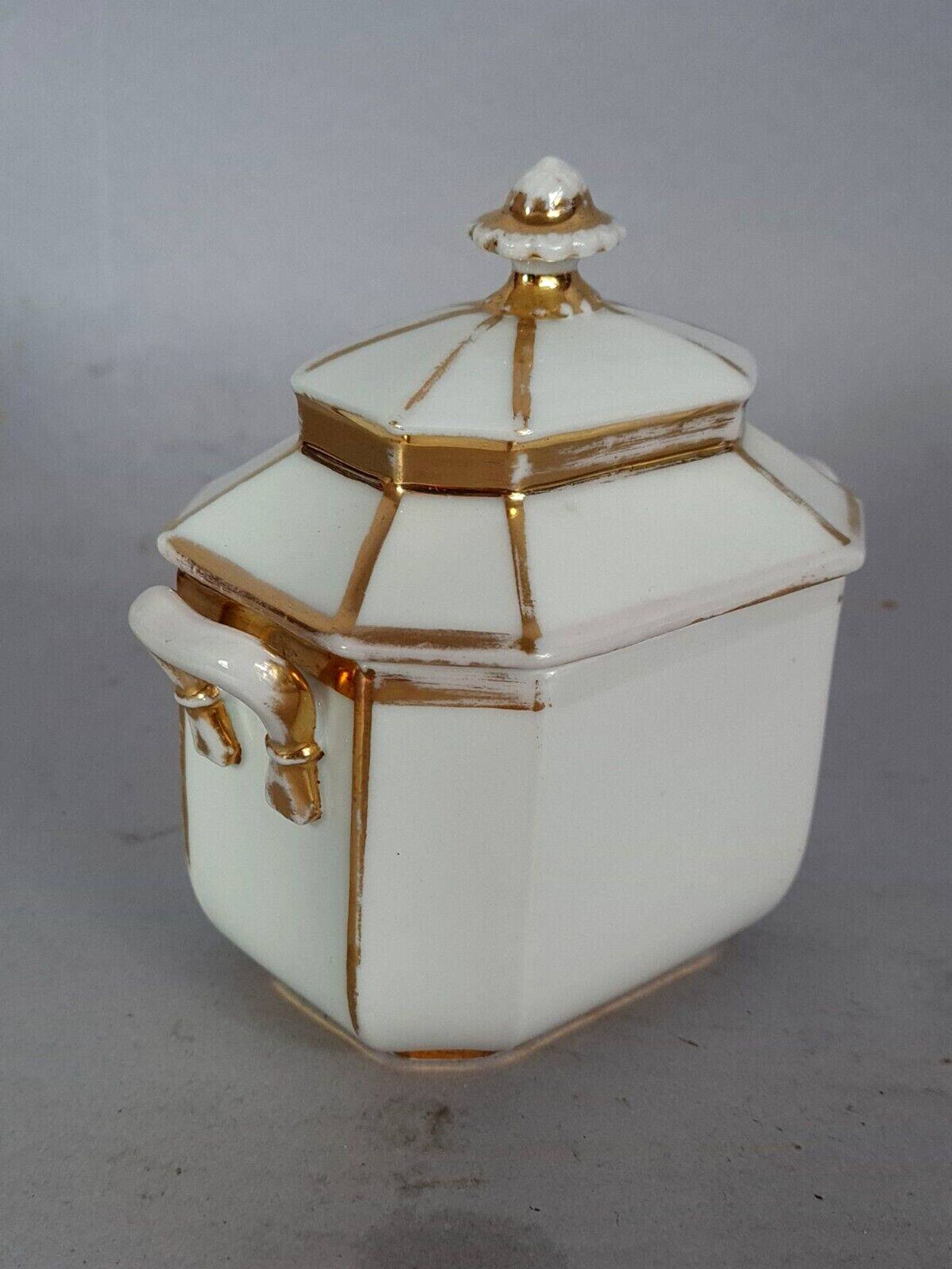 Antique Paris porcelain tête-à-tête coffee service. Very good condition S988