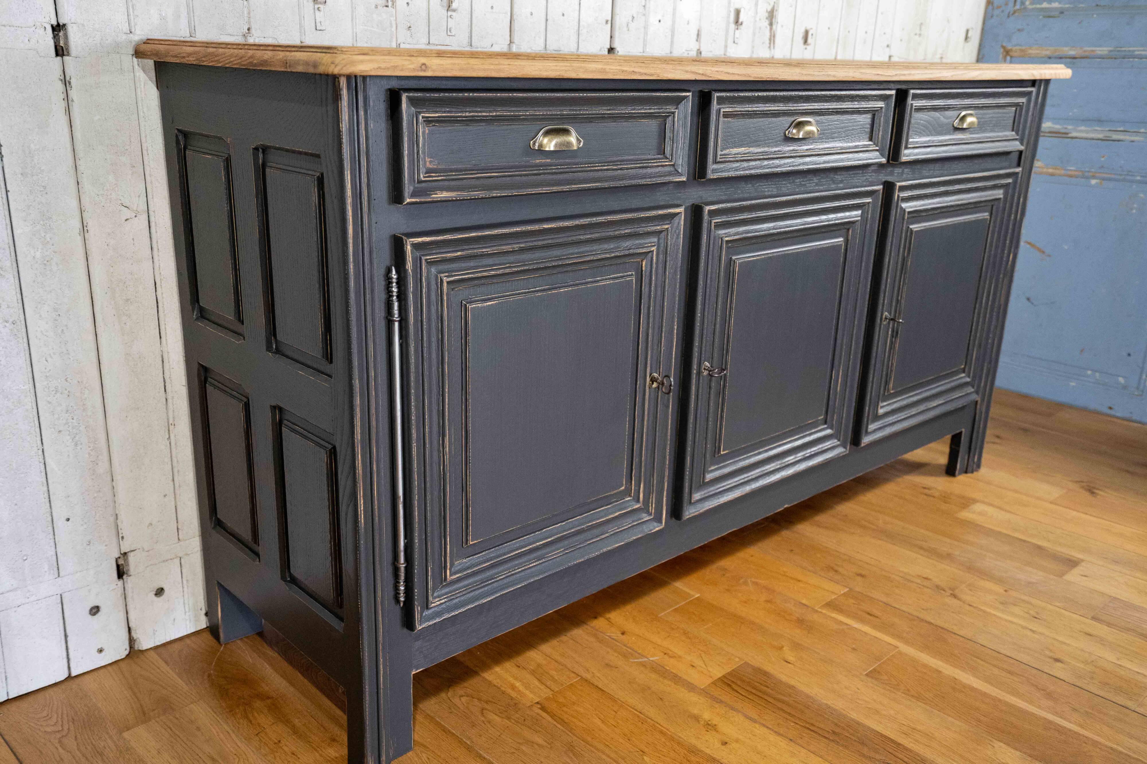 Restored solid oak enfilade