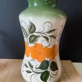 Large earthenware vase