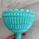 Opaline sugar bowl