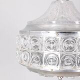 Vintage 60s crystal chandelier decorated design kinkeldey