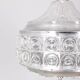 Vintage 60s crystal chandelier decorated design kinkeldey