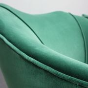 Pair of velvet armchairs Gio Ponti style