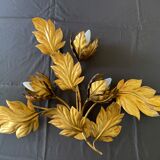 Metal wall lamp by Hans Kögl 1970