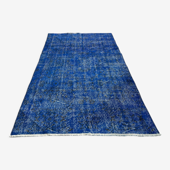 Vintage distressed turkish rug