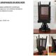 Deux lanternes chinoises en bois noires