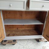 Double body sideboard in pine customize