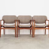Oak armchair, Danish design, 1960s, designer: Ejner Larsen & Aksel Bender Madsen, production: Fritz