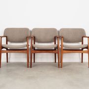 Oak armchair, Danish design, 1960s, designer: Ejner Larsen & Aksel Bender Madsen, production: Fritz