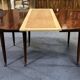 19th-century Louis XVI dining table in Cuban mahogany.