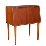 Meuble à couture scandinave en teck, 1950