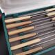 Old cheese knife set