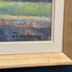 Swedish Oil on panel "Silhouette over Örebro" by HARRY THOMANDER, Framed 46x26cm